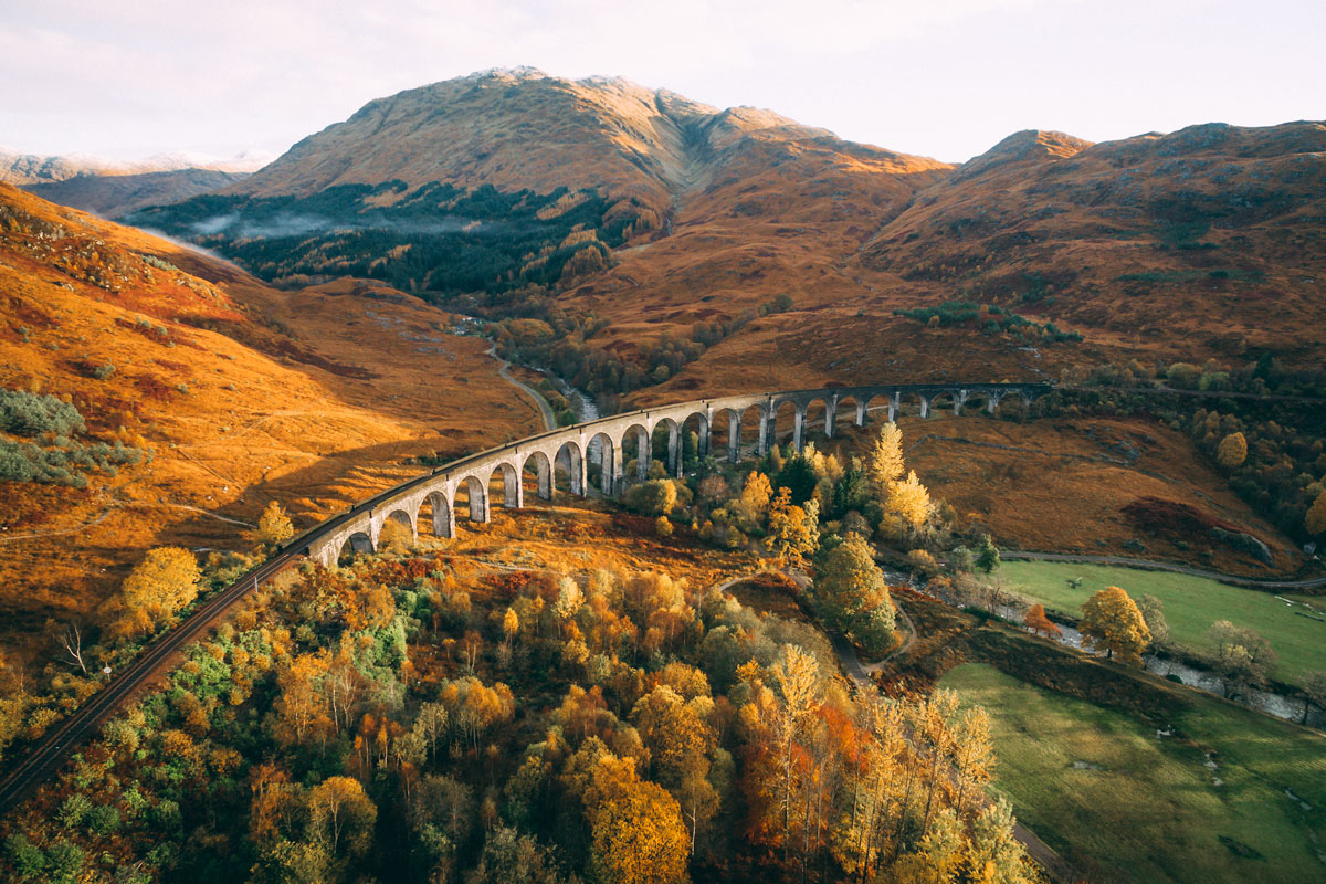 Glenfinnan Viaduct Sunrise