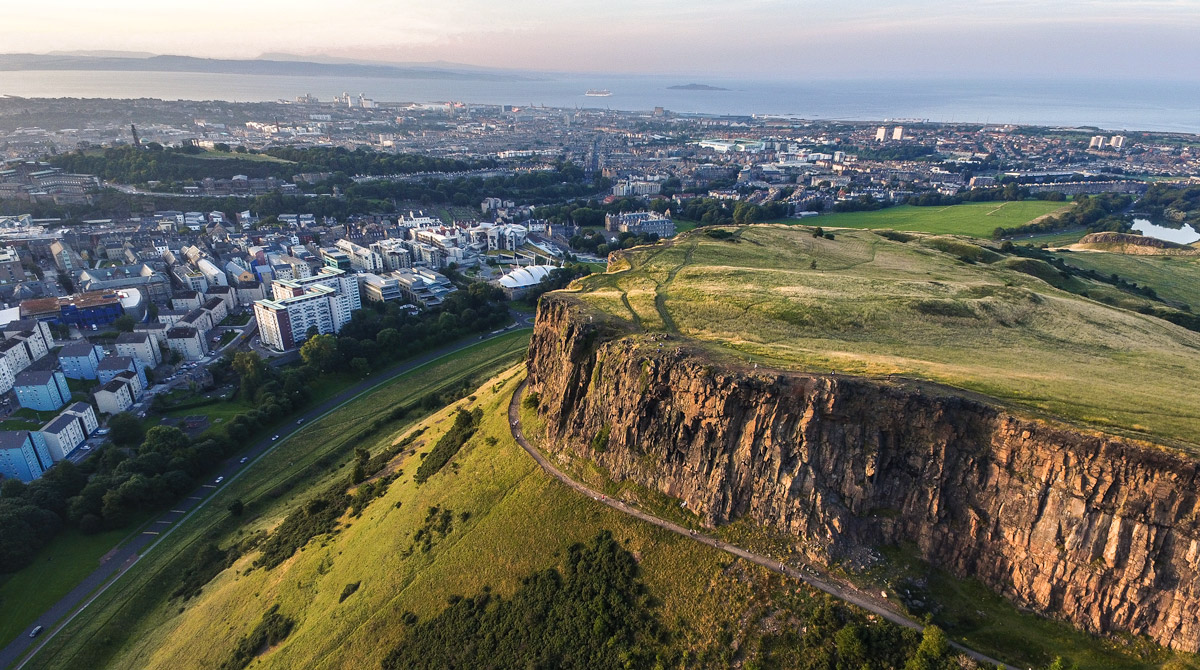 Salsbury Crags Edinburgh