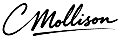 A black handwritten signature for C Mollison